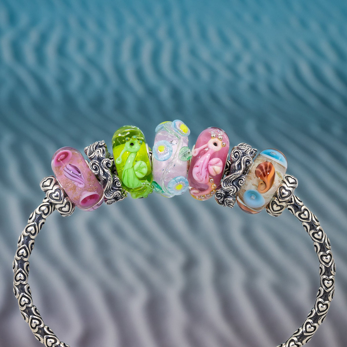 Mermaid Heaven Flowers Design Set
