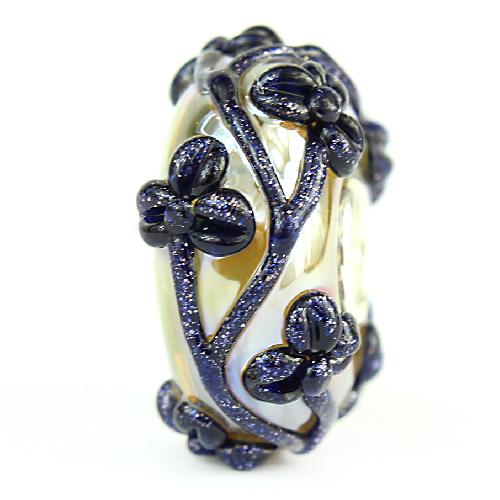 GOLD OIL STARDUST FLOWERTWIG LE