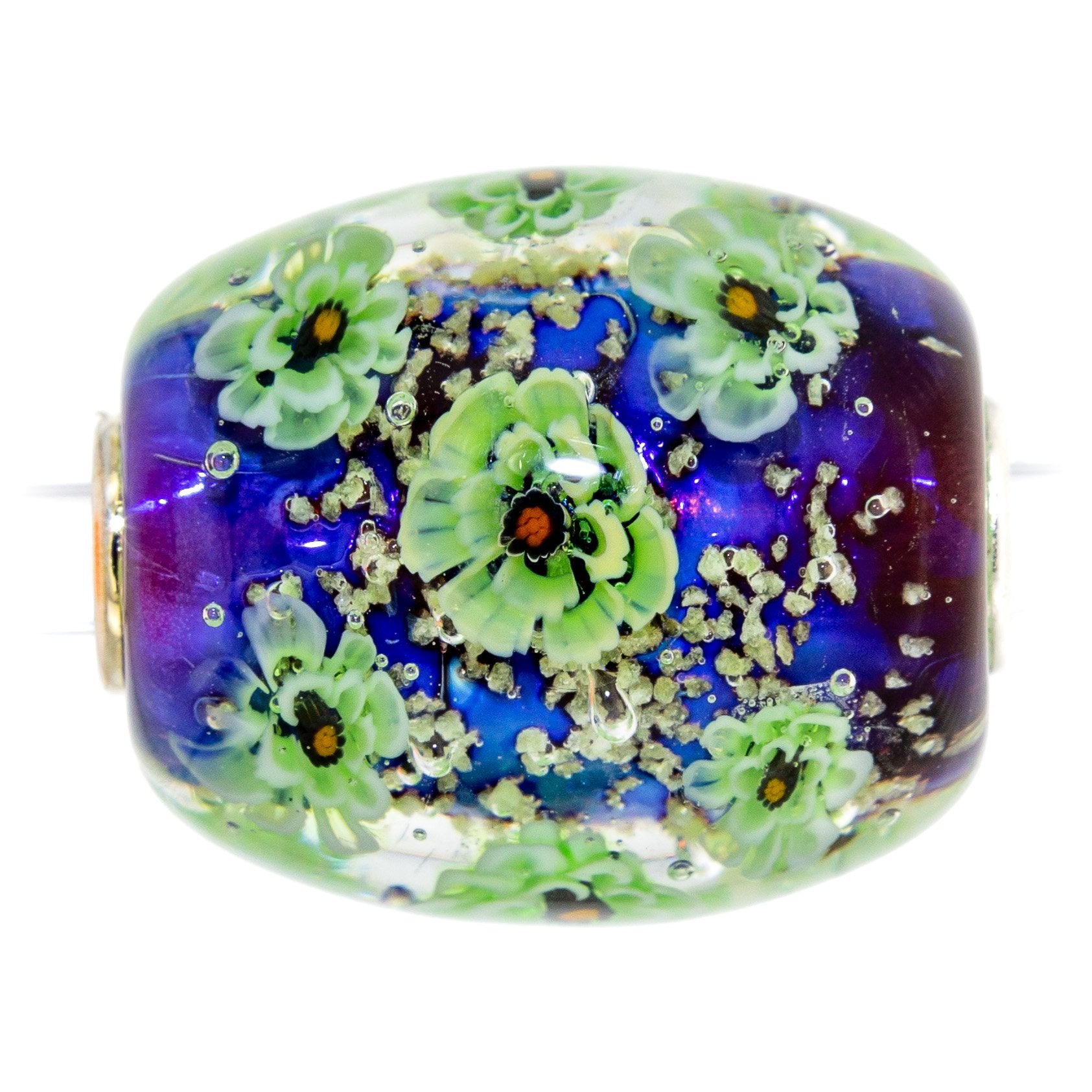 Midnight Flower Pond Barrel